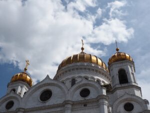 Die Christ-Erlöser-Kathedrale in Moskau, Heimatkirche des russisch-orthodoxen Patriarchen Kirill I.