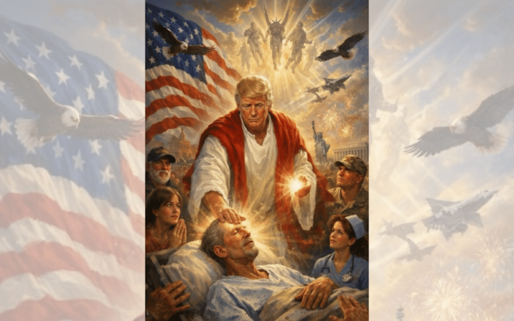 Ein US-Präsident auf den Spuren von Jesus?